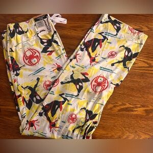 *NWT* Marvel Spiderman Men's Sleep Pants Sleepwear Size Large (36-38) Novelty PJ